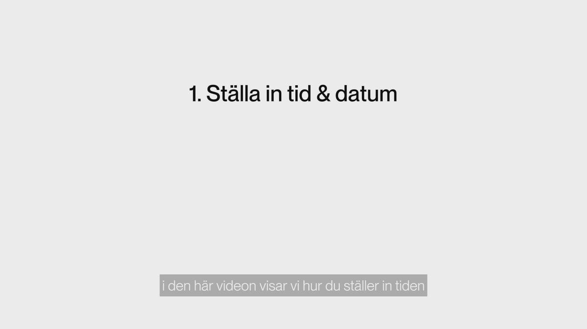 Nattvila™ Videoguide